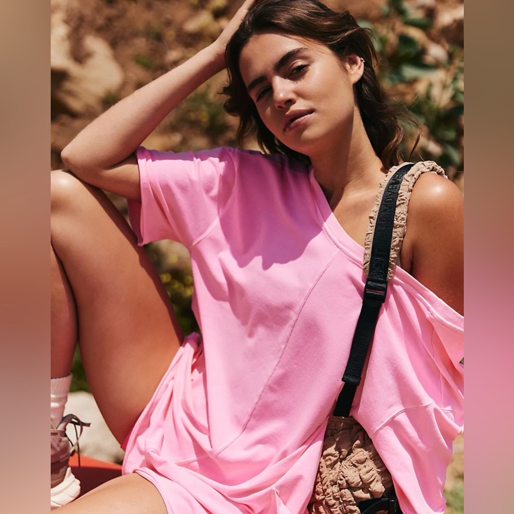 NWT Free People Hot Shot Tee Romper